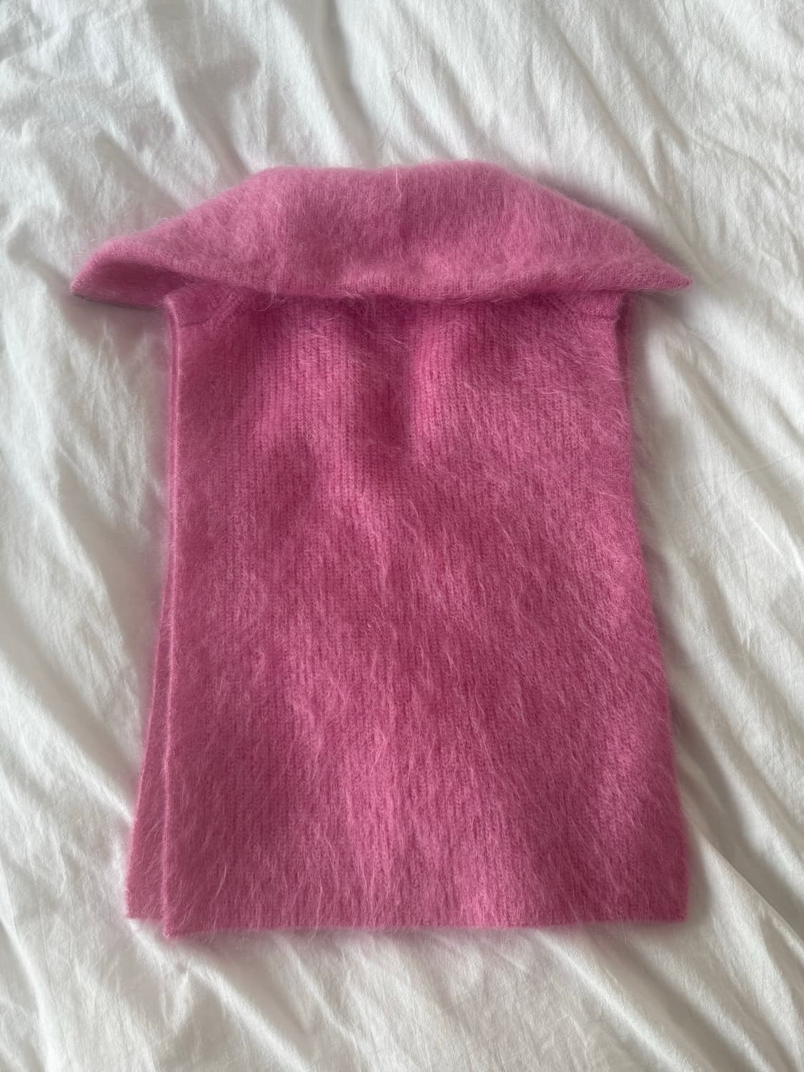 COS 오픈사이드 하프집 모헤어 베스트 상품이미지2