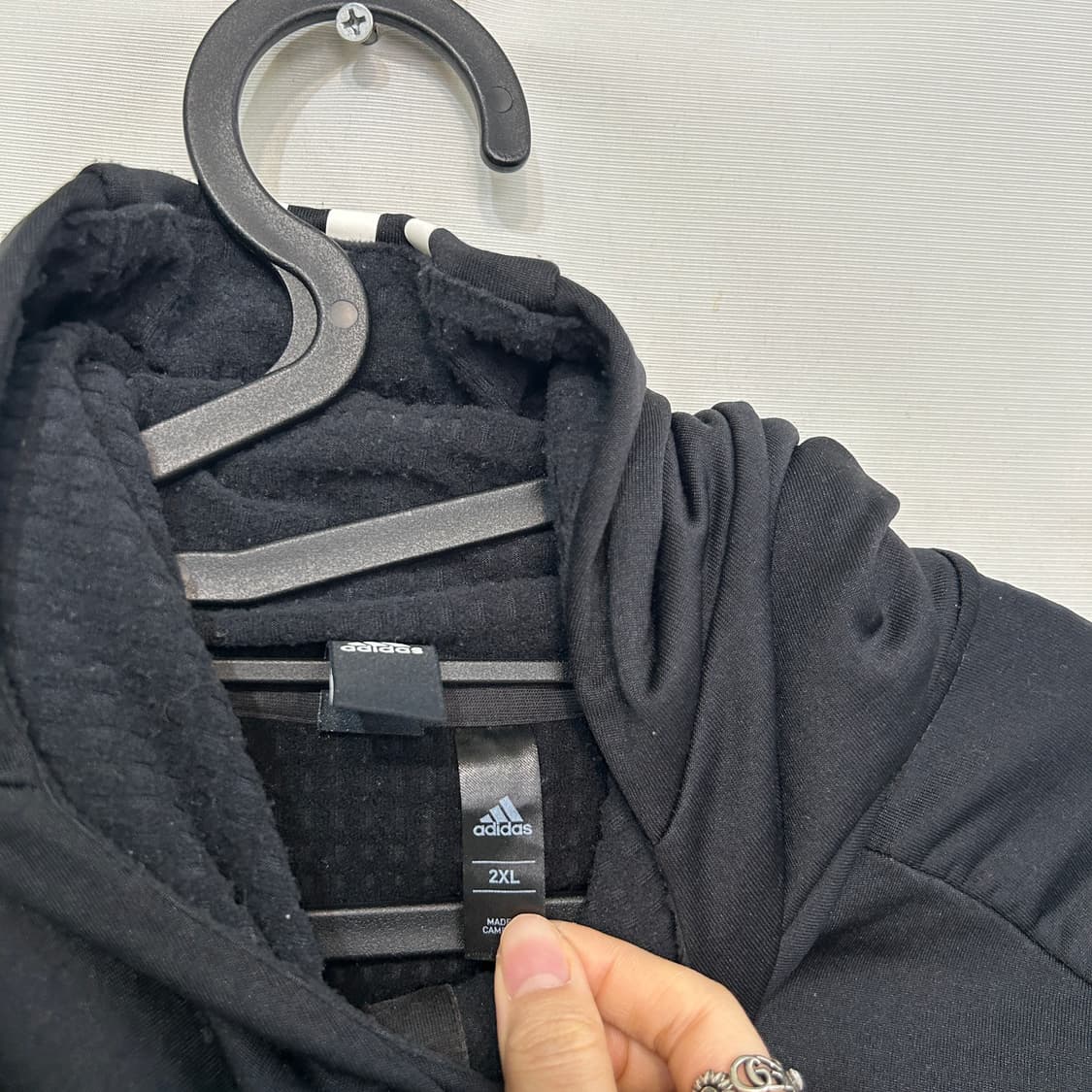 아디다스 남성 후드 집업 2XL 110 상품이미지2