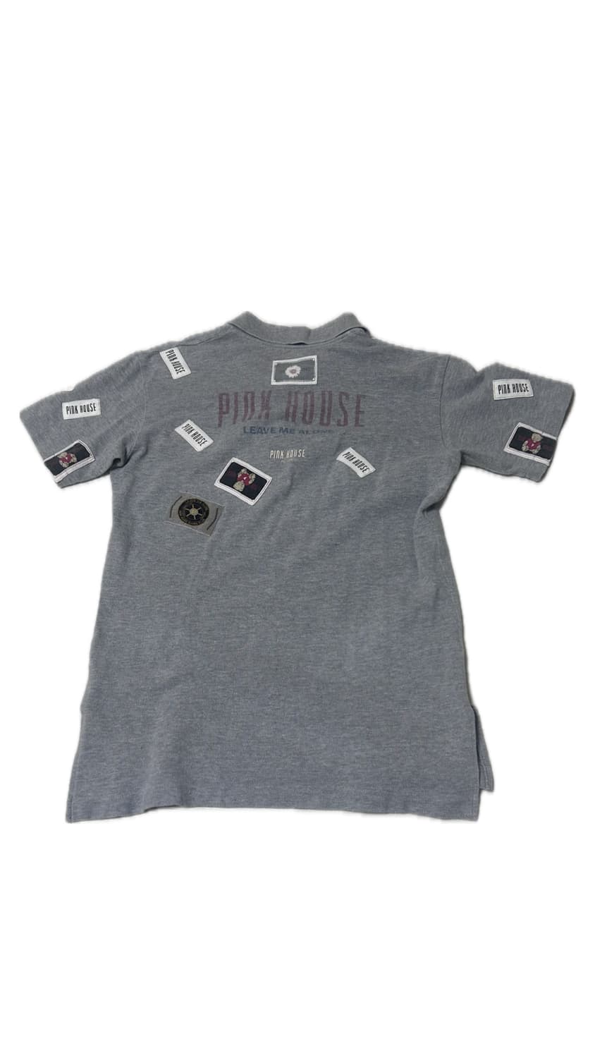 Pink house 빈티지 셔츠 그레이 상품이미지2