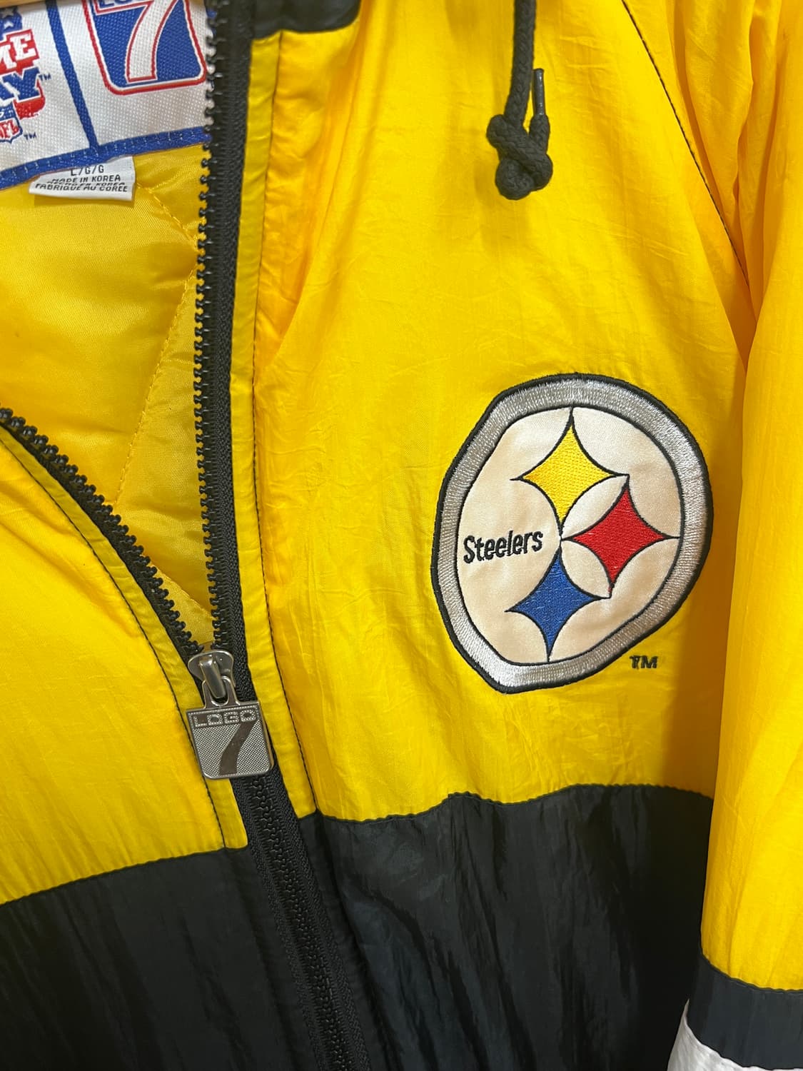 NFL 피츠버그 스틸러스 올드스쿨 스타디움 점퍼 자켓 상품이미지4