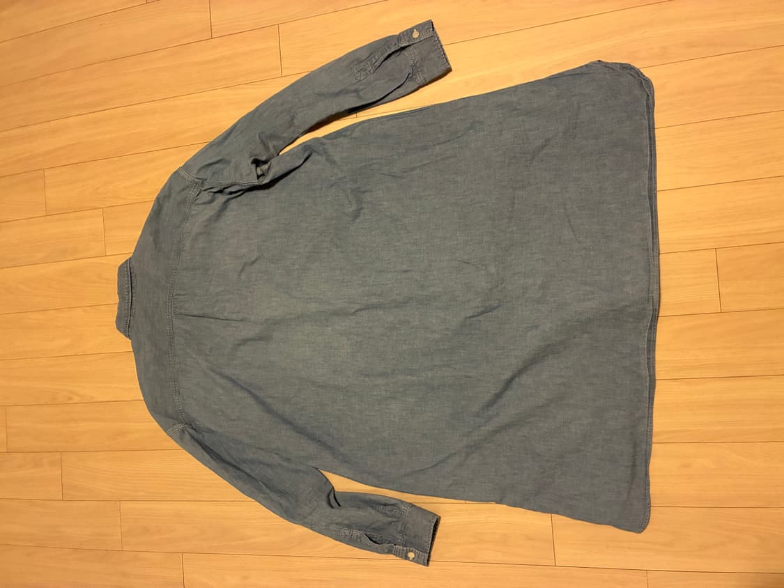 희귀매물! 오어슬로우(orSlow) 롱 데님 워크 셔츠 / 원피스 상품이미지3