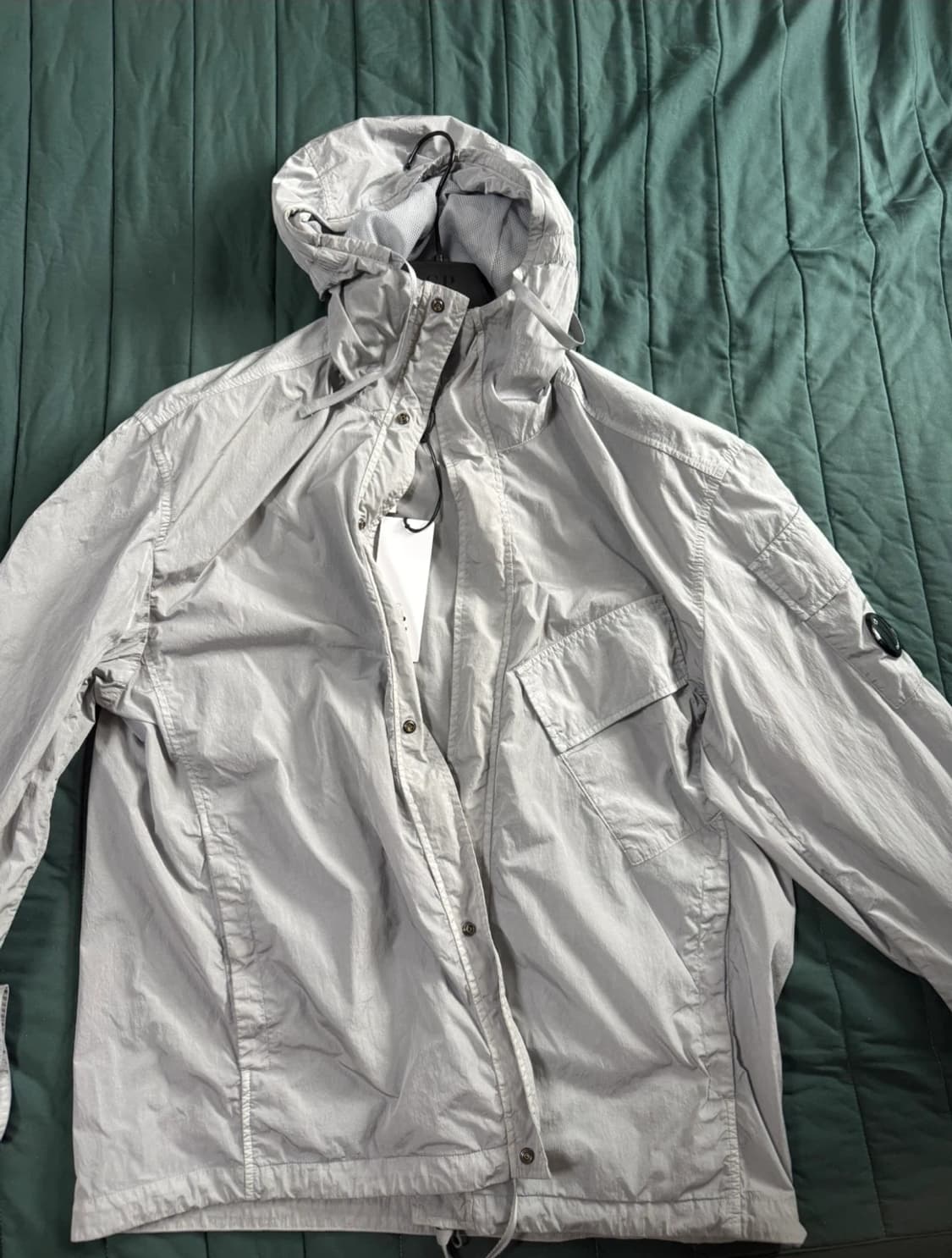 CP컴퍼니 chrome-R 후드 넥 렌즈 자켓XL 상품이미지5