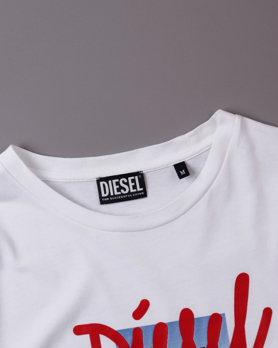 [DIESEL] 그래피티 로고 티셔츠 상품이미지2