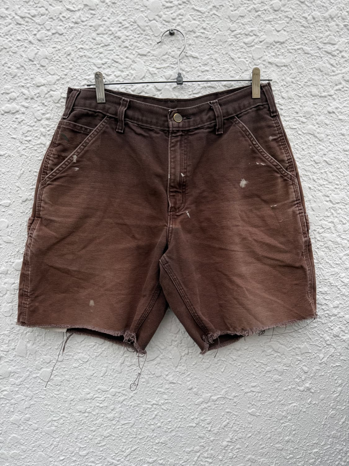 Carhartt Brown Cut-off Shorts 상품이미지1