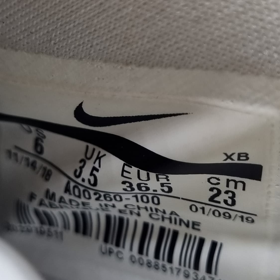 나이키 블레이저 시티이즈 여성슬립온230  상품이미지6