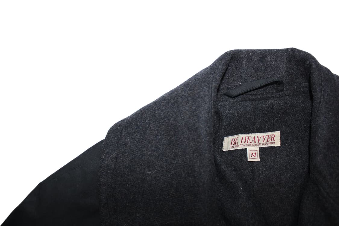 BEHEAVYER 비헤비어 숄카라 맥키너 코트 상품이미지2