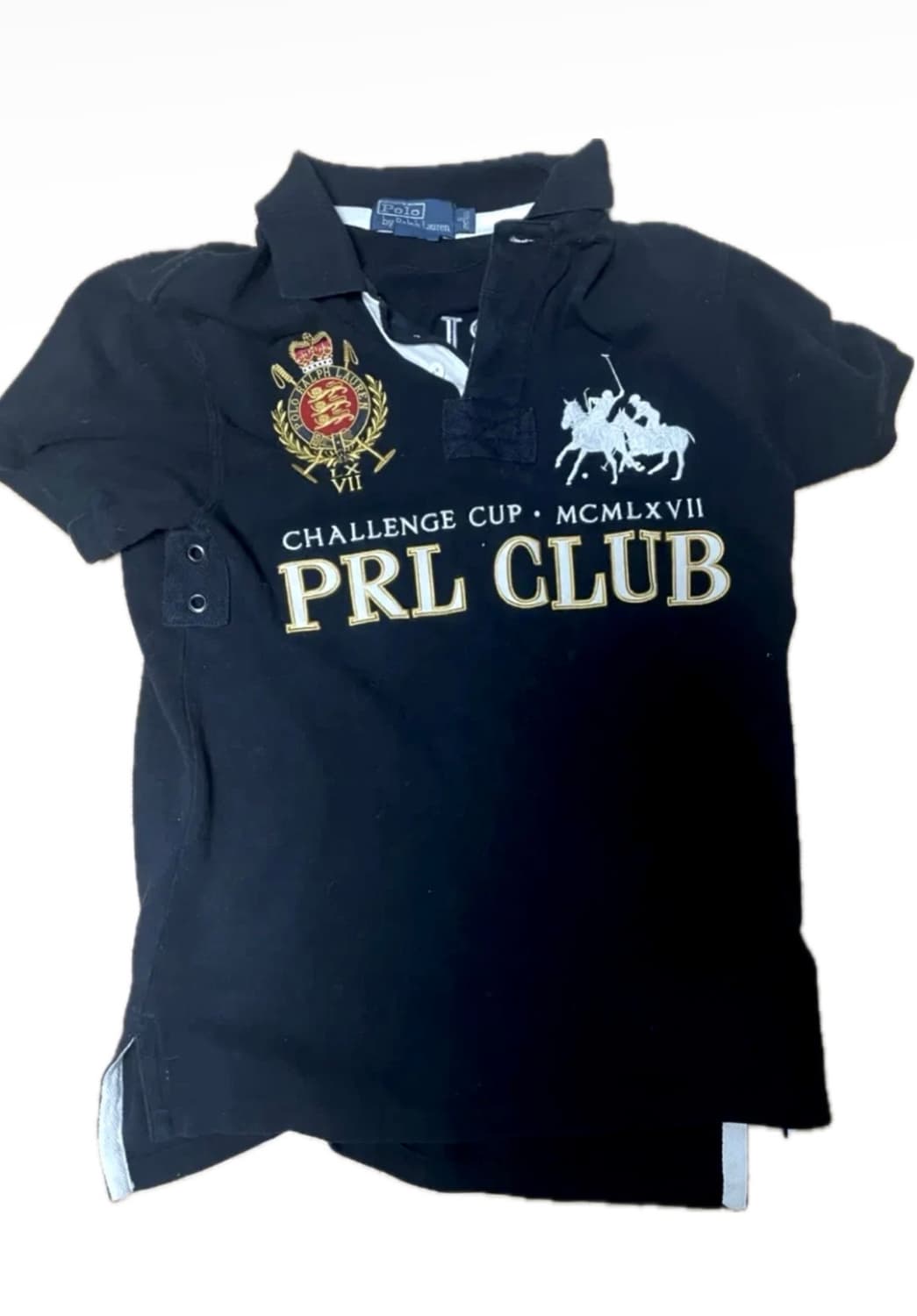 희귀!) 폴로 치프키프 더블포니 빅포니 카라티 럭비티 상품이미지4