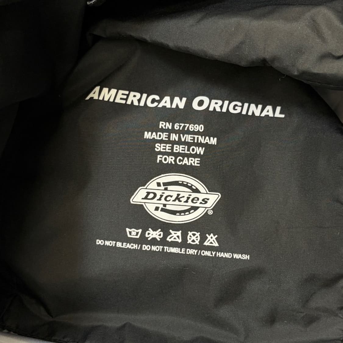 DICKIES 블랙 롱 패딩 XL 상품이미지6