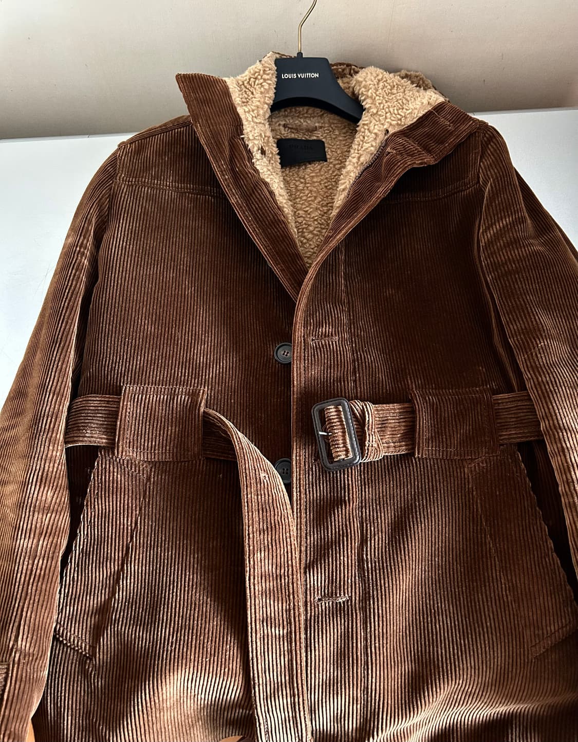 프라다 코듀로이 코트 상품이미지7