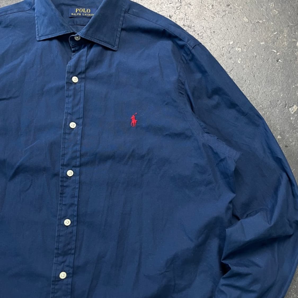 100 폴로 랄프로렌 신형 네이비 셔츠 상품이미지2