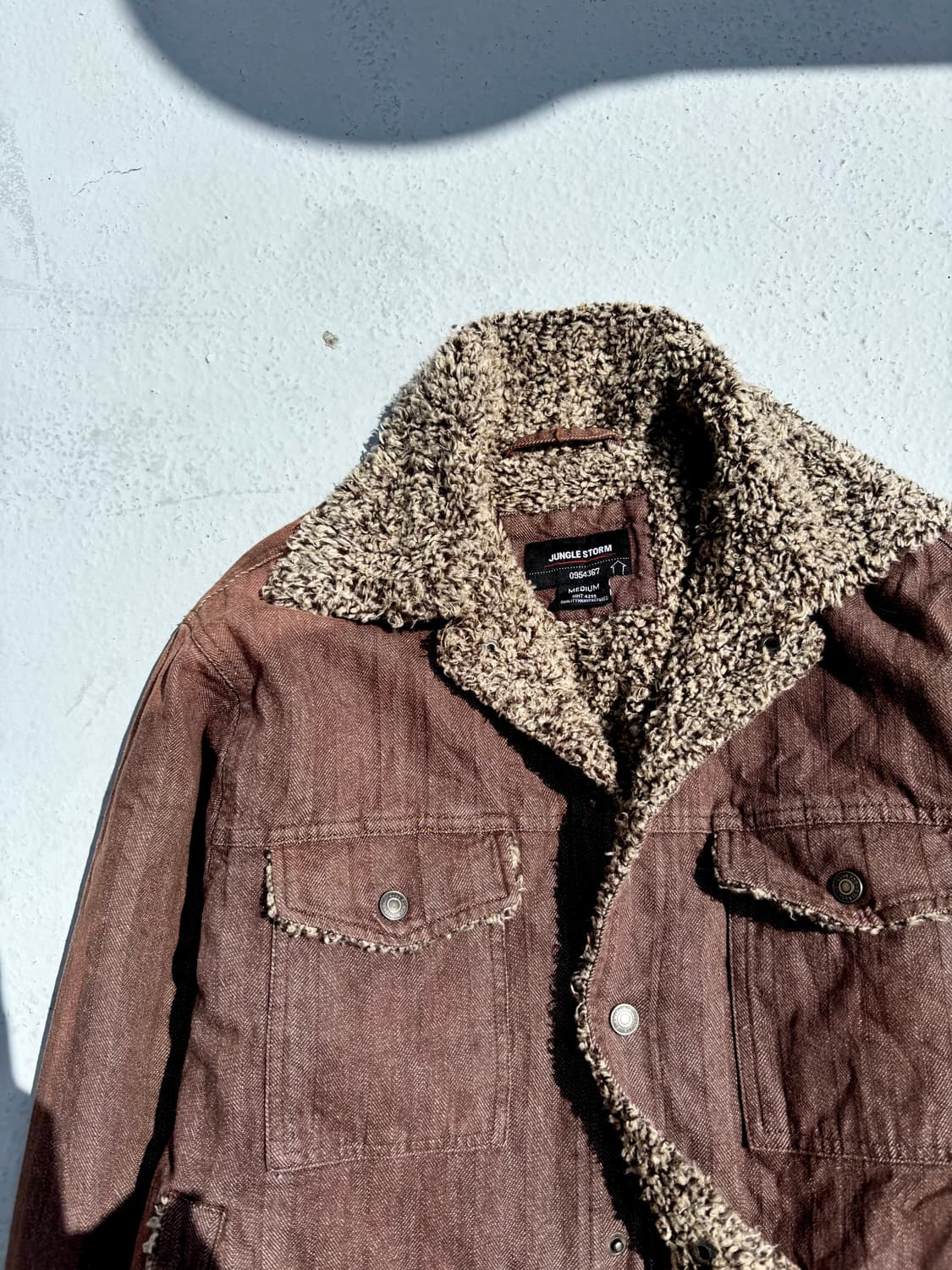 “Jungle Storm” Y2K Mood Fur Detail Jacke 상품이미지4