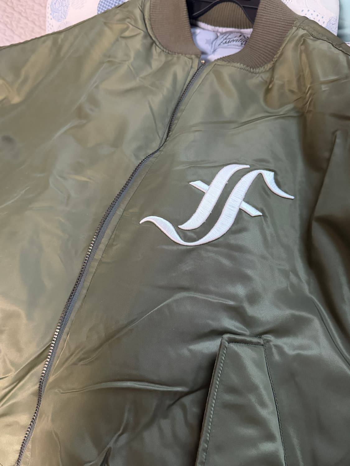 샵페어리 카키 봄버자켓 상품이미지1