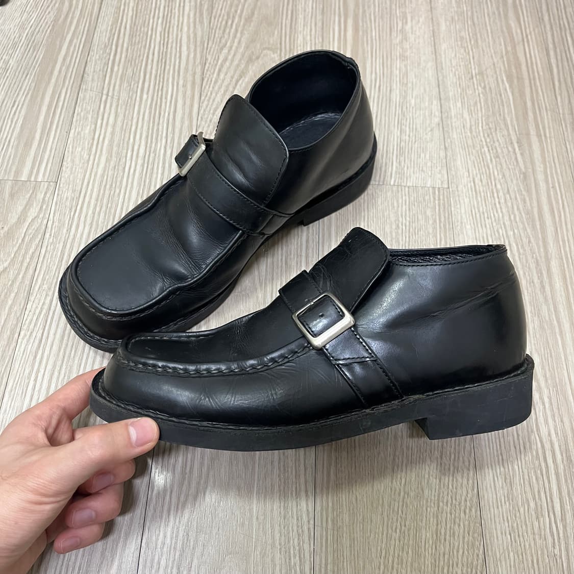 yohji yamamoto y’s buckle loafers 상품이미지1