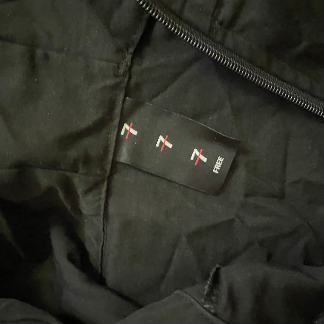Vintage nylon hoodie vest (unisex) 상품이미지2