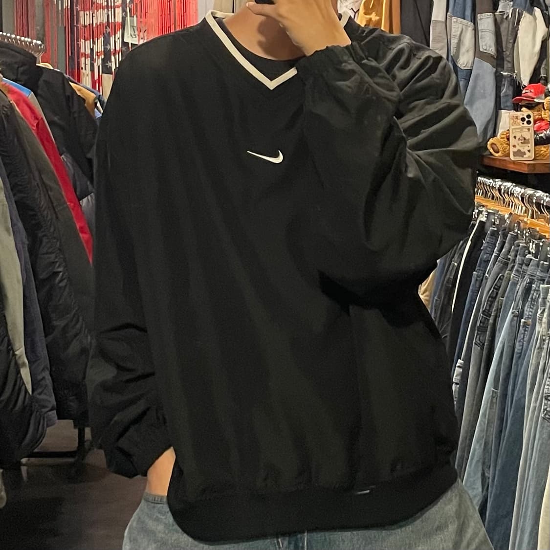 [IM] NIKE 나이키 블랙 웜업 상품이미지1