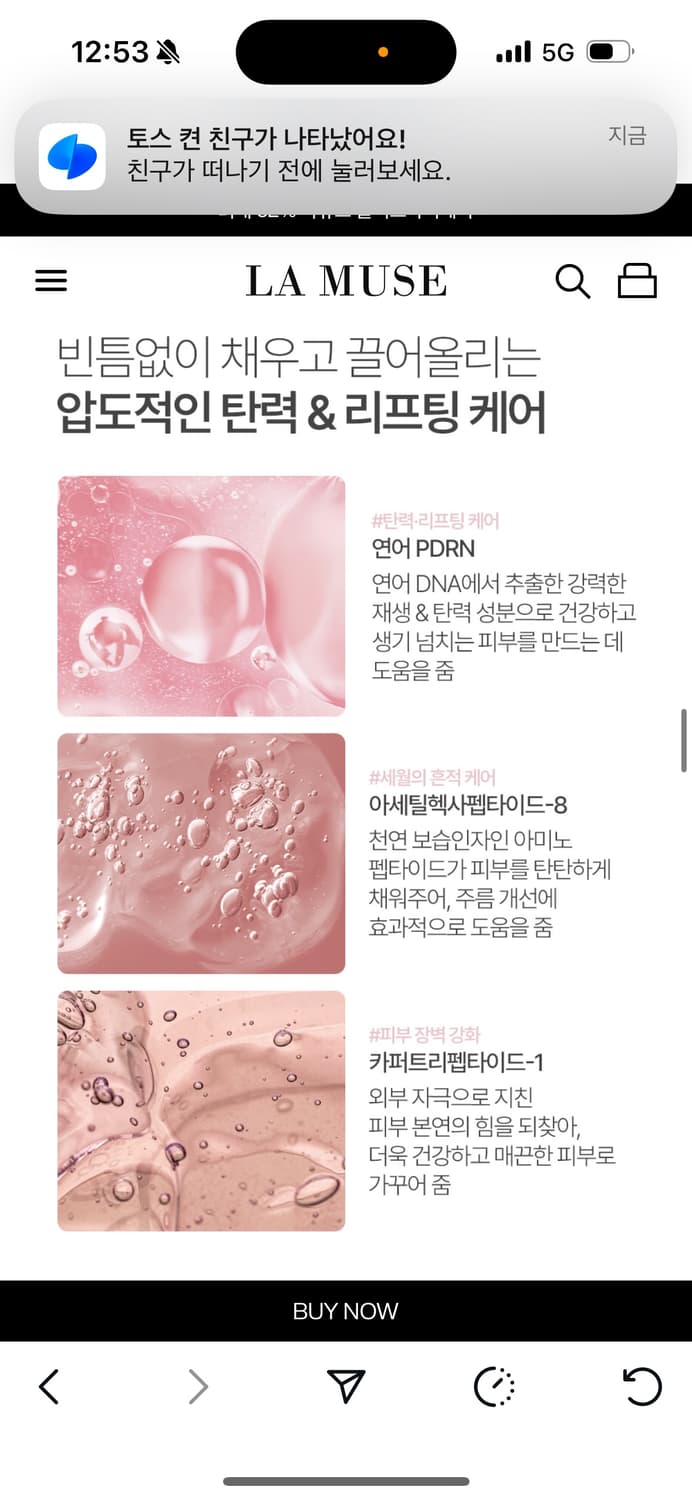 라뮤즈 시그니처 마스크팩 새제품 한박스(5ea) 상품이미지6