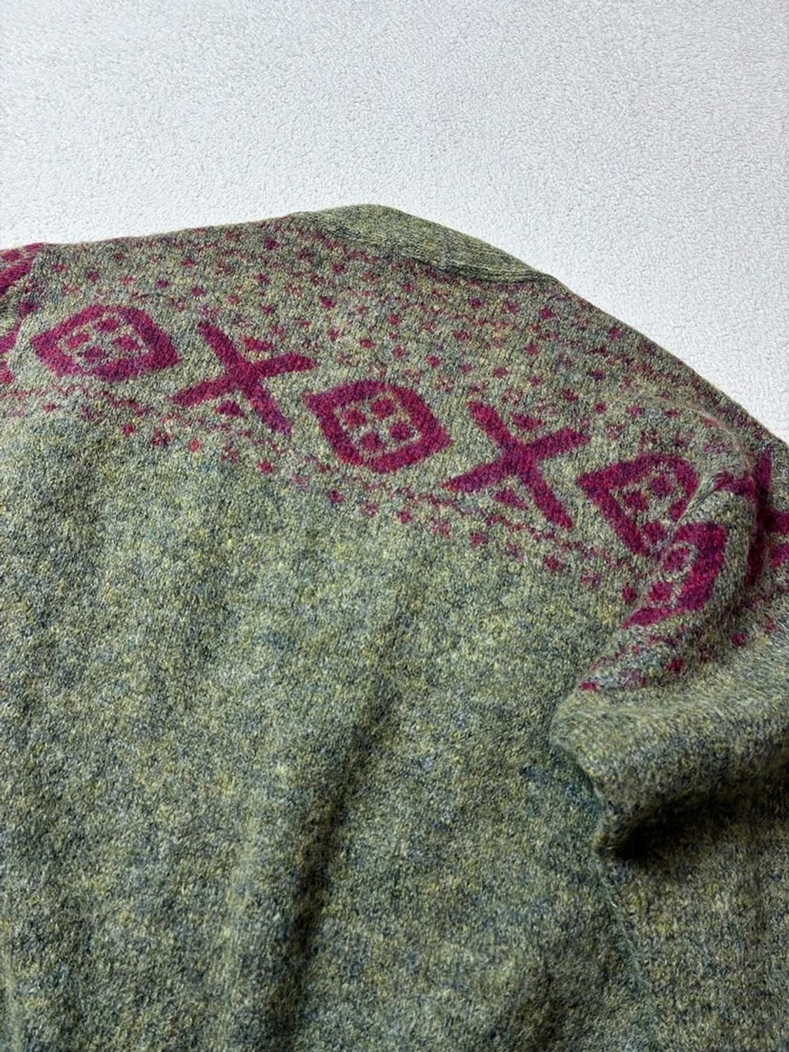 Martin Guy 90's 모헤어 울 니트 가디건 PN7974 상품이미지4