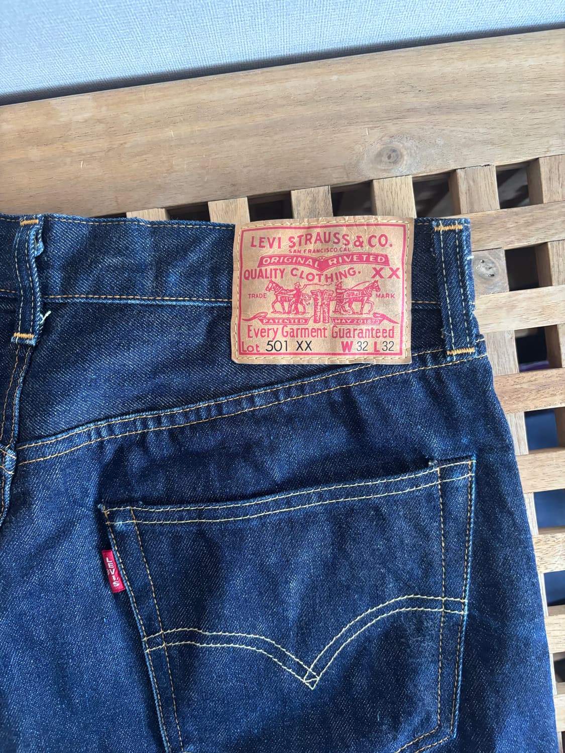 LVC 1955 501 리지드 32x32 상품이미지3