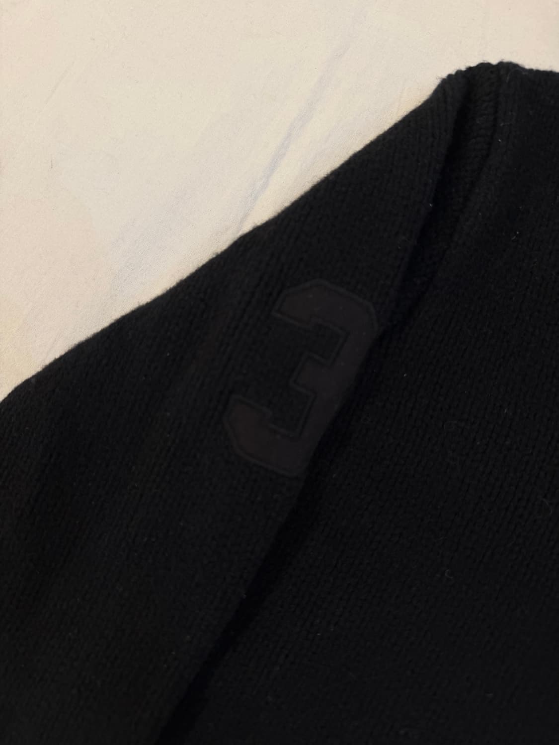 폴로 랄프로렌 빅포니 숄카라 울 니트 가디건 블랙 상품이미지3