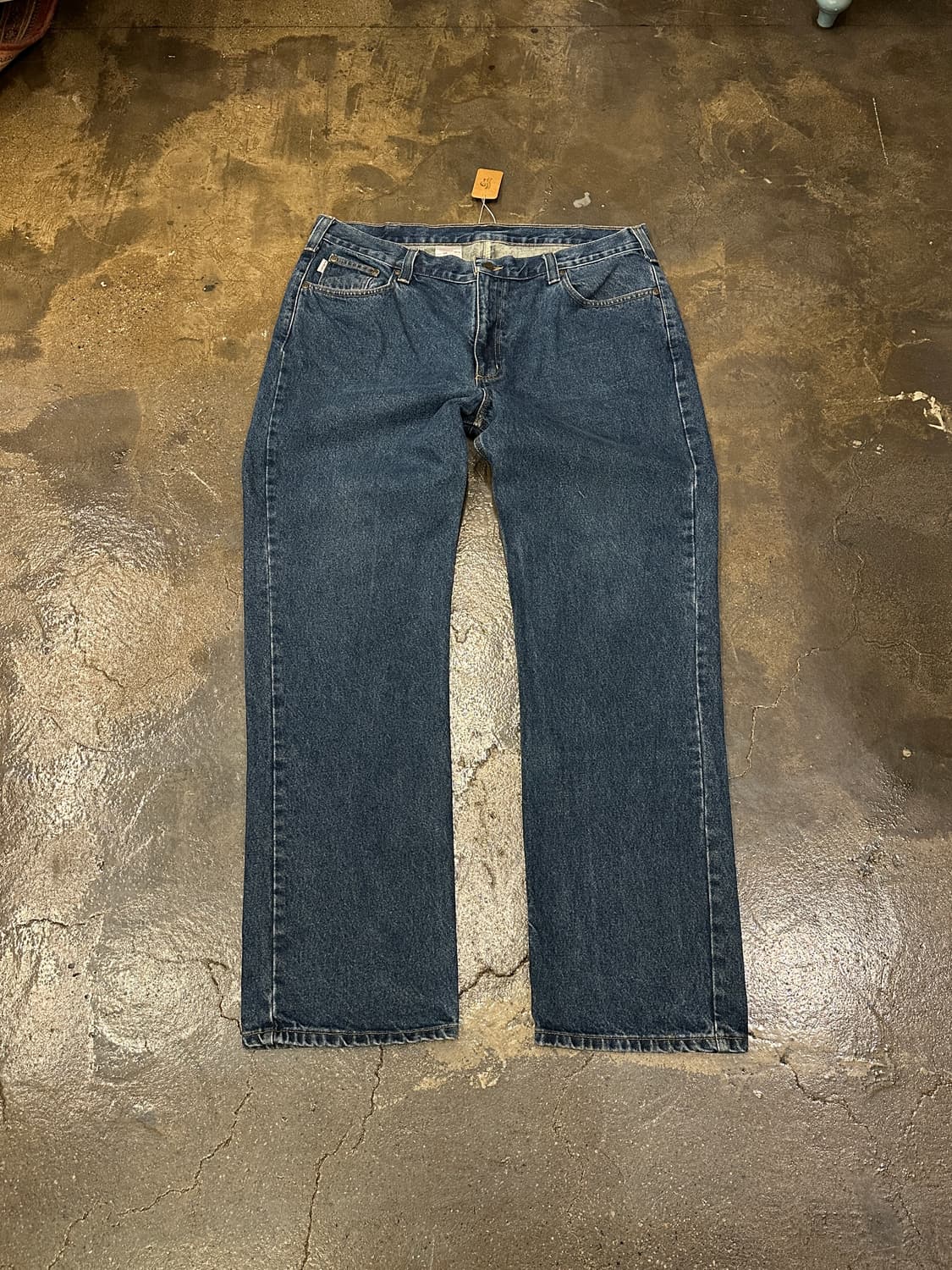 Carhartt 칼하트 14806 와이드핏 데님팬츠 40x34 상품이미지1