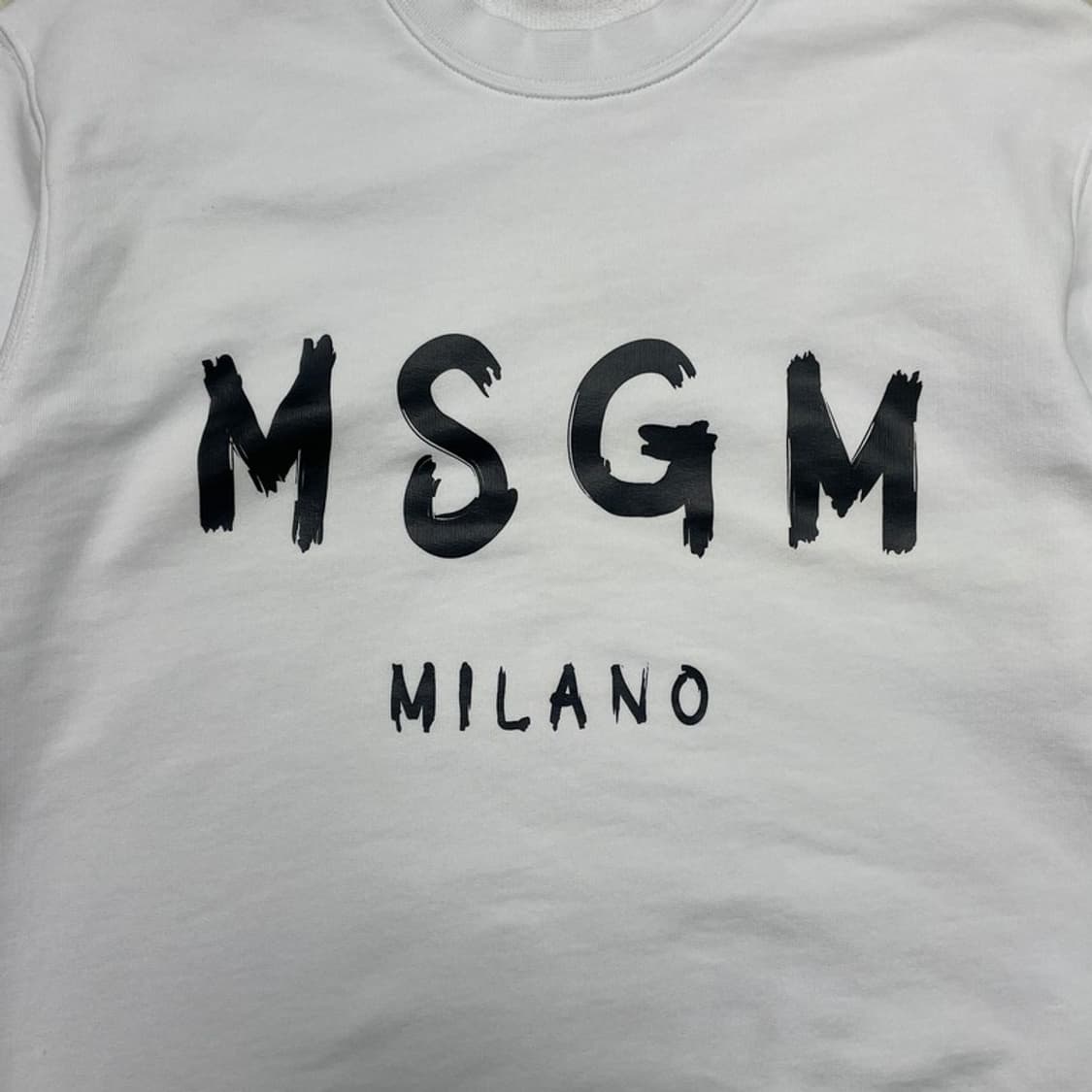 MSGM 맨투맨 화이트 S 상품이미지2