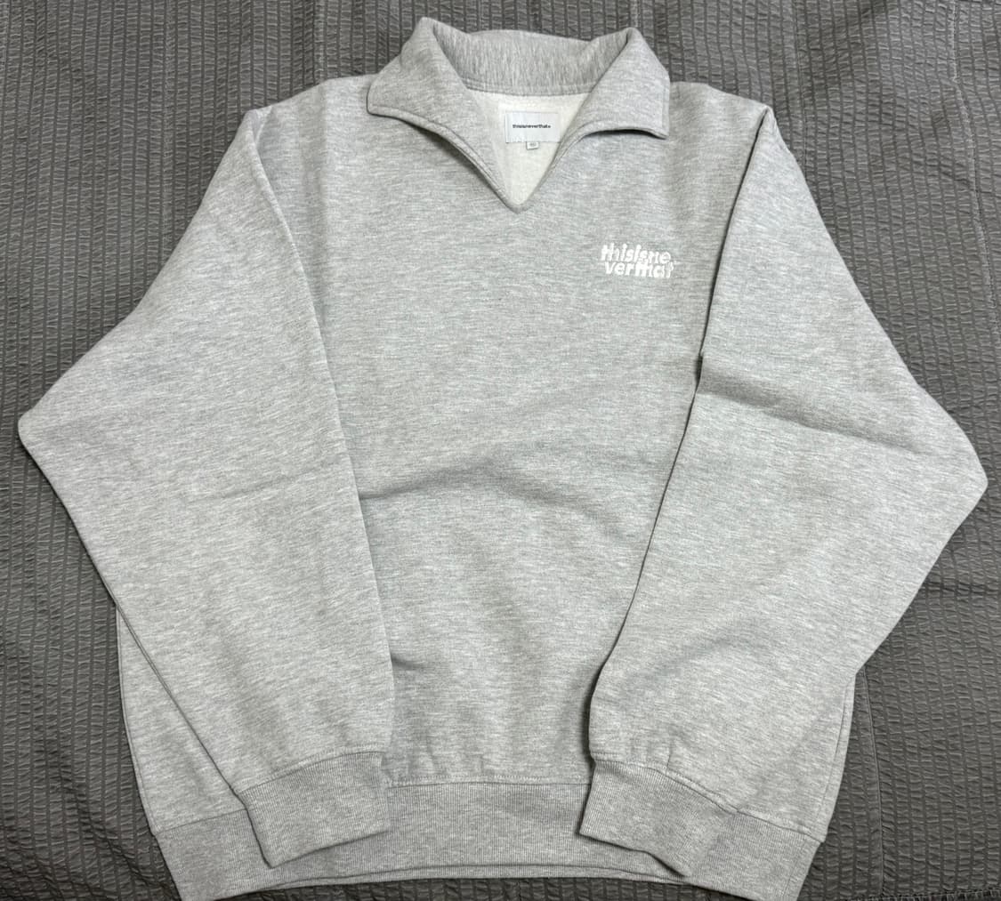 디스이즈네버댓 오픈카라 스웻셔츠 XL 상품이미지1