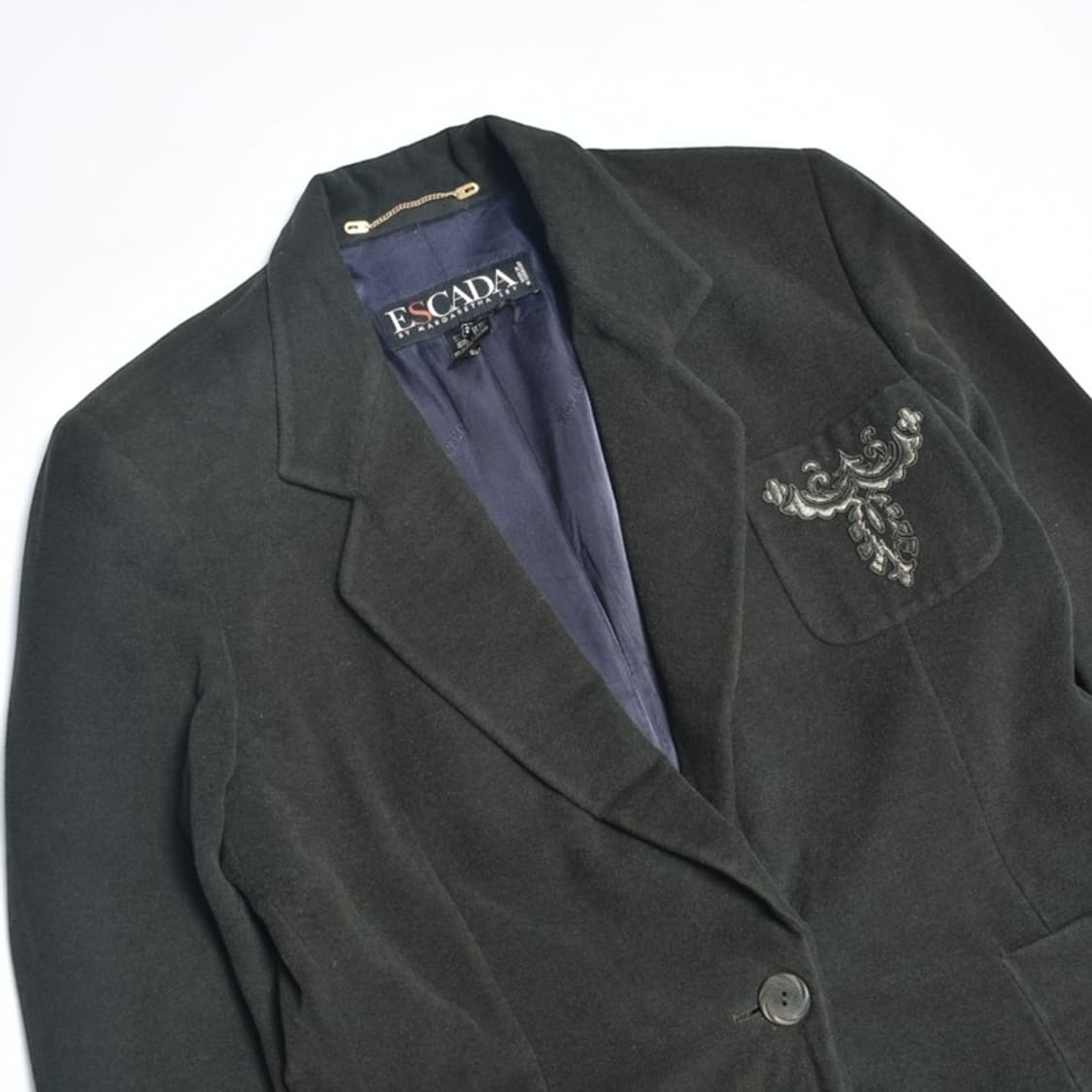 90S 에스까다 빈티지 구제 모직 블레이저 자켓 N872 상품이미지2