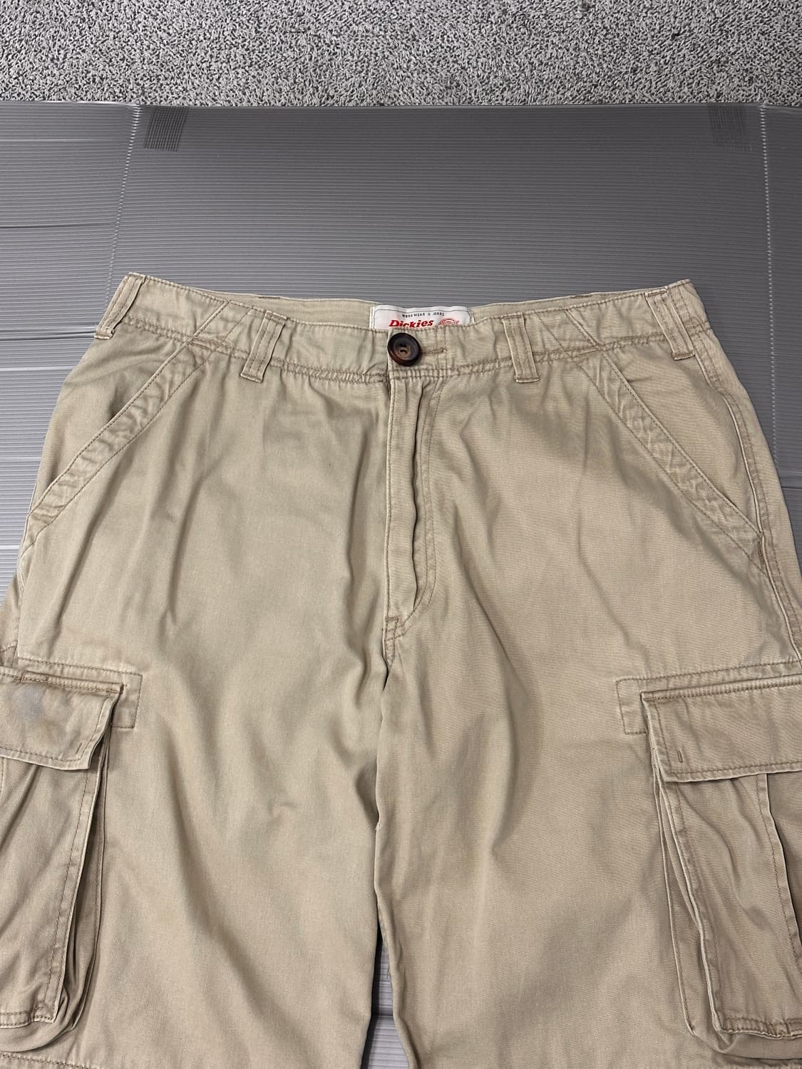 디키즈 카고 팬츠 반바지 베이지 상품이미지2