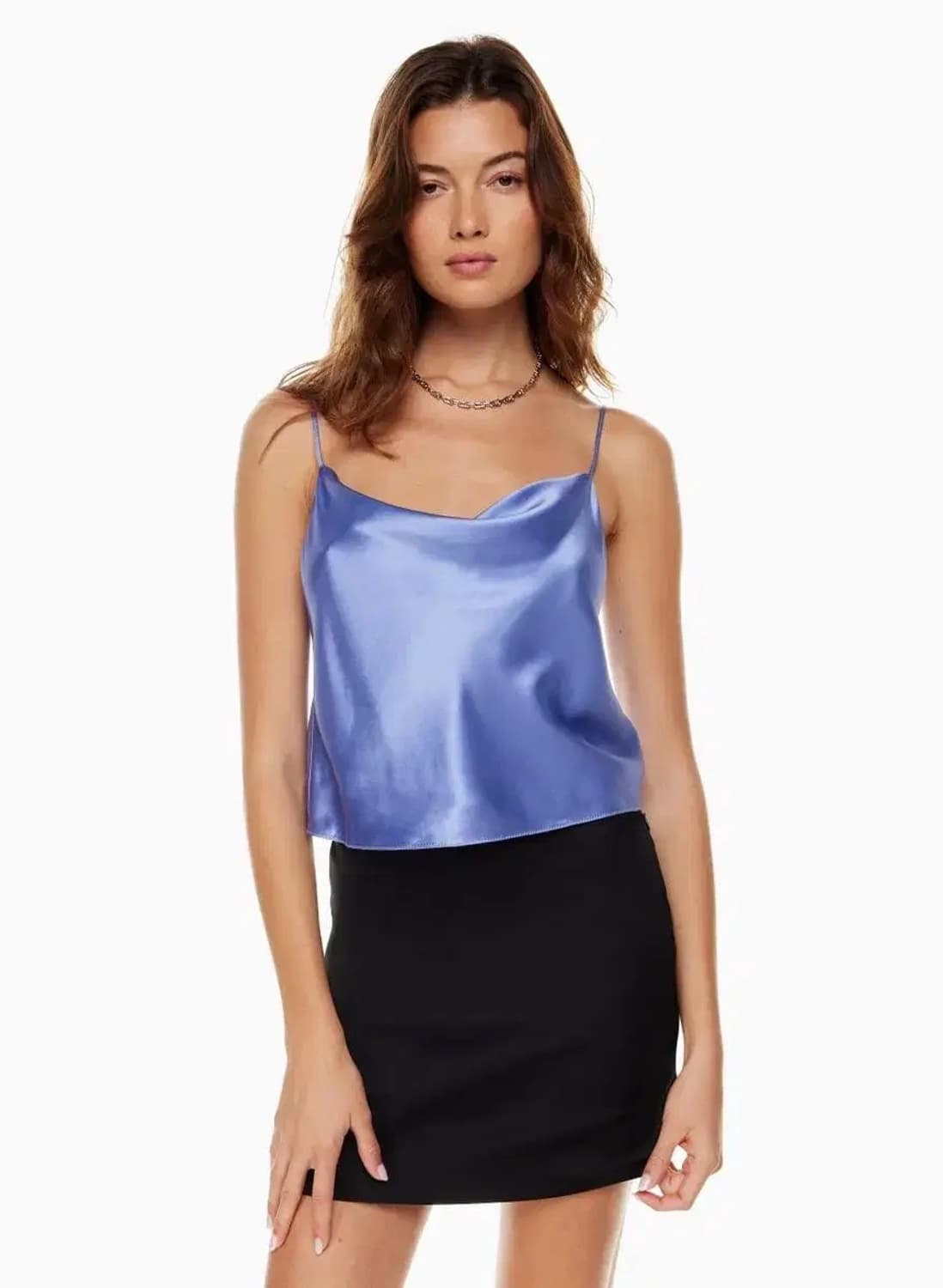 (새상품) Aritzia 선데이베스트 실크 탑 나시 상품이미지3