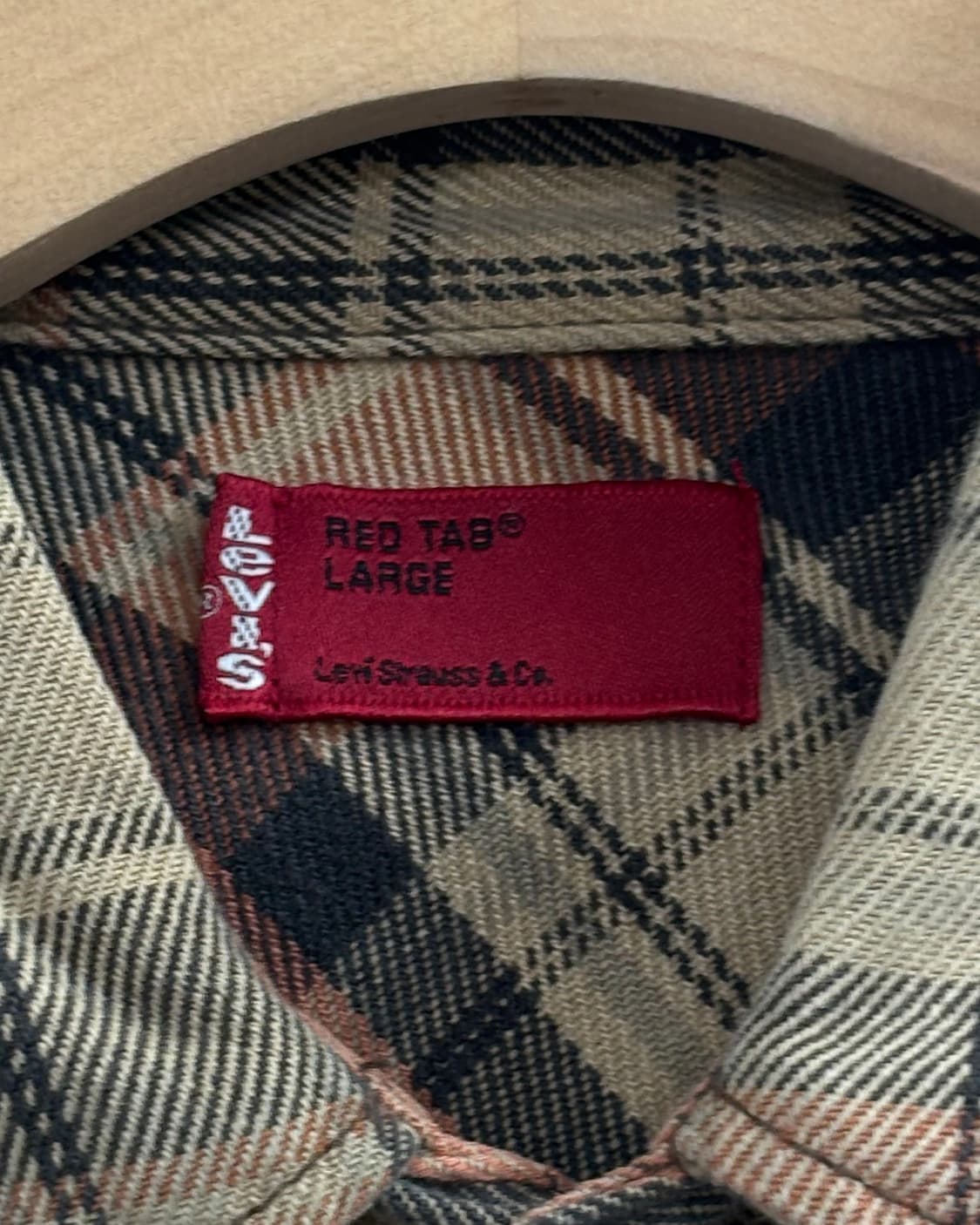 Levis 리바이스 투포켓 체크 셔츠 상품이미지5