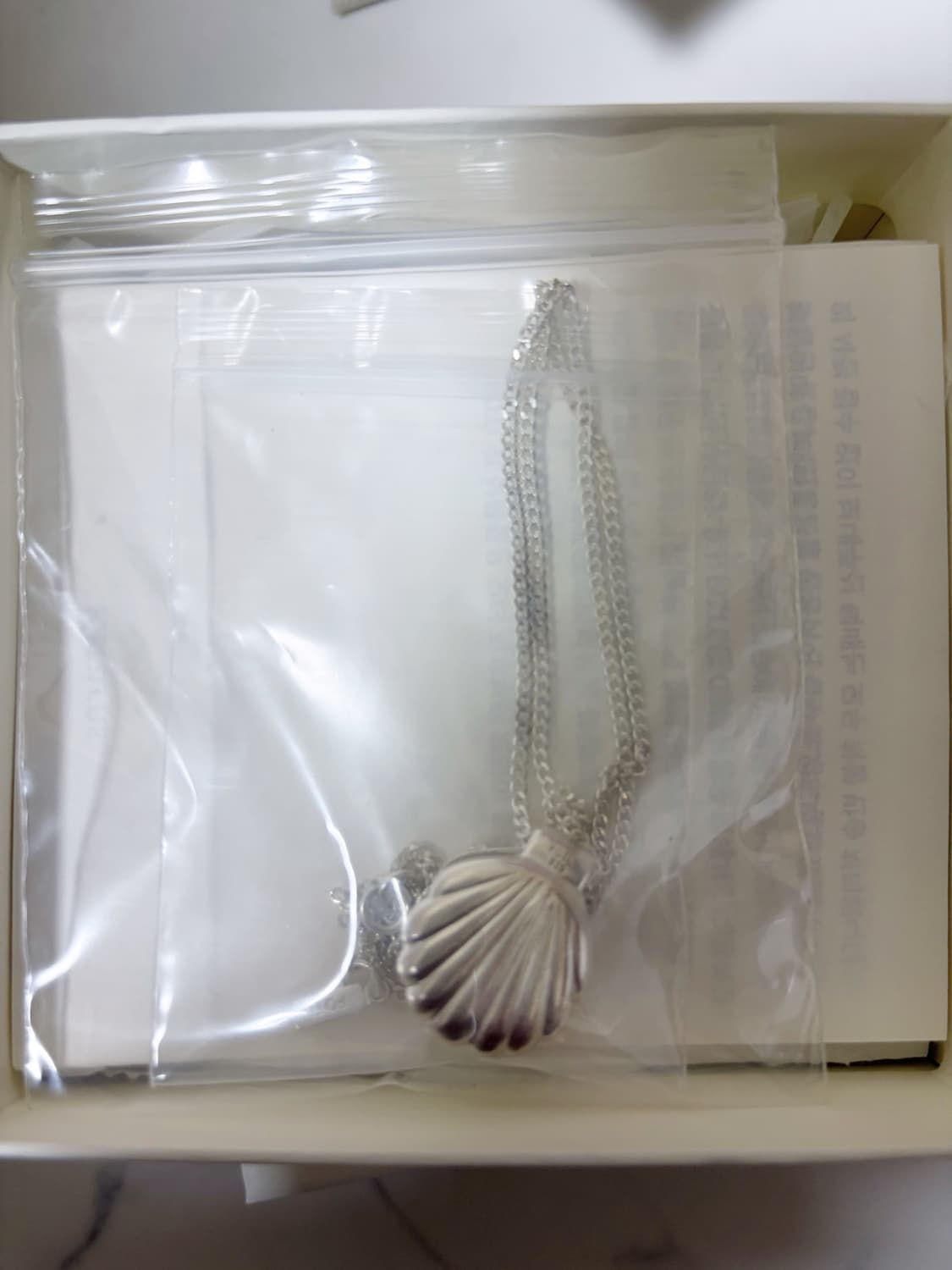 [새상품] 포틀 셸 목걸이 상품이미지1