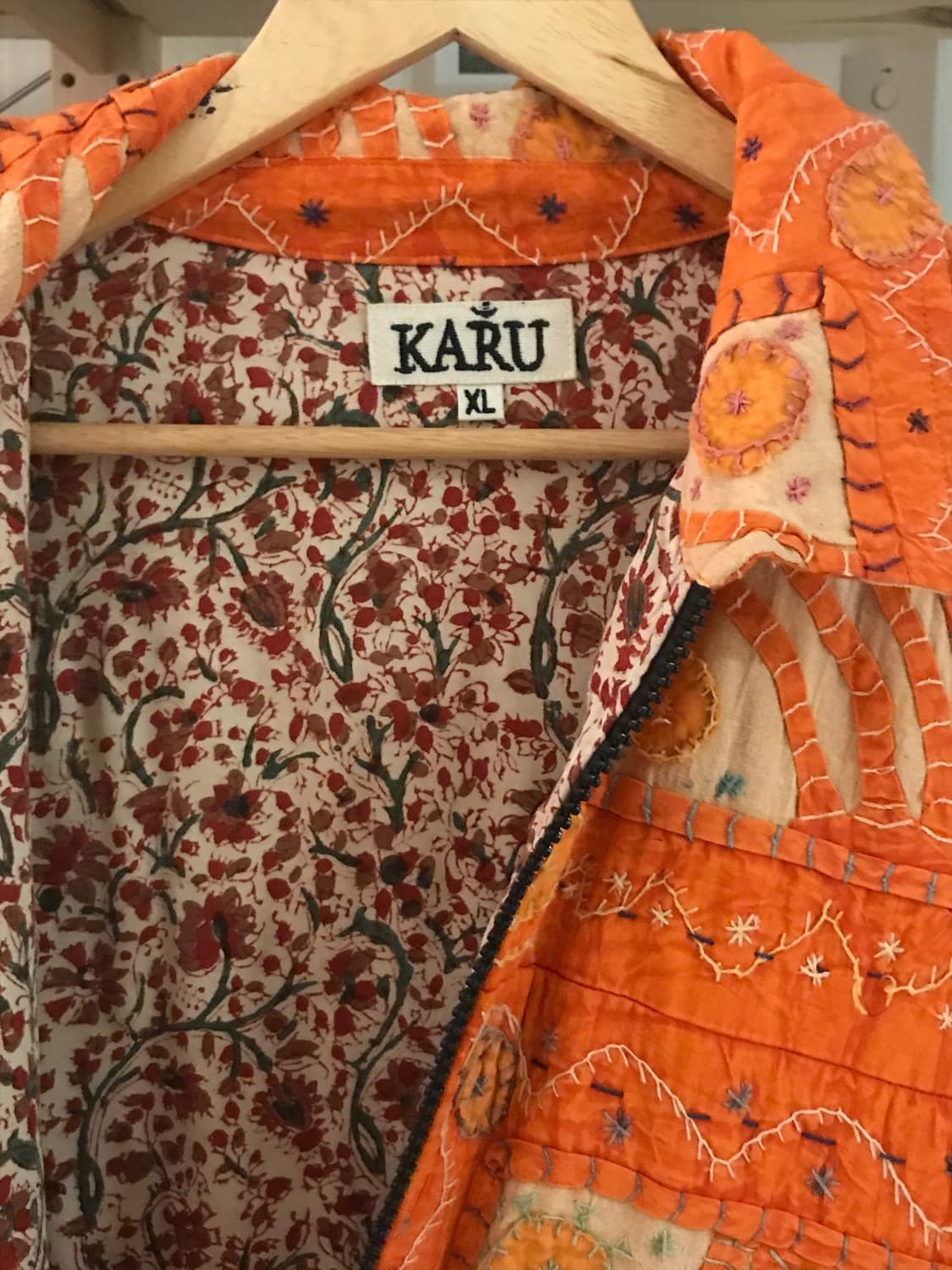 카틱 리서치 빈티지 사시코 패치워크 자켓 상품이미지4