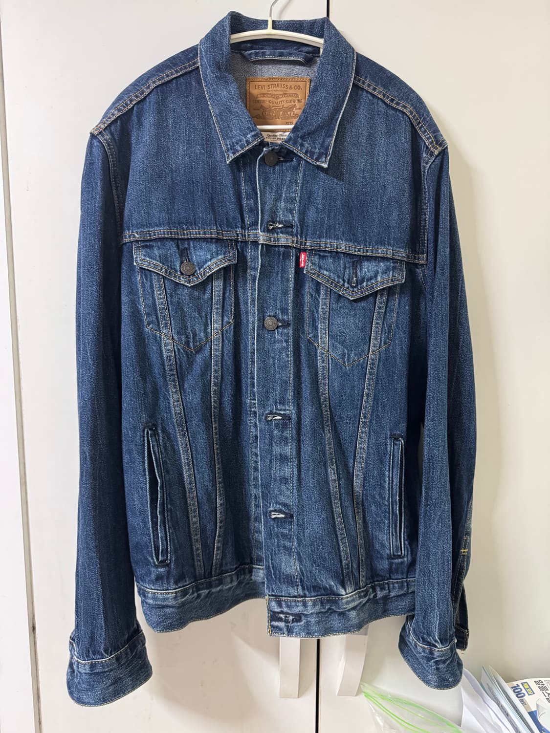 리바이스 데님 트러커 청자켓 L 상품이미지2