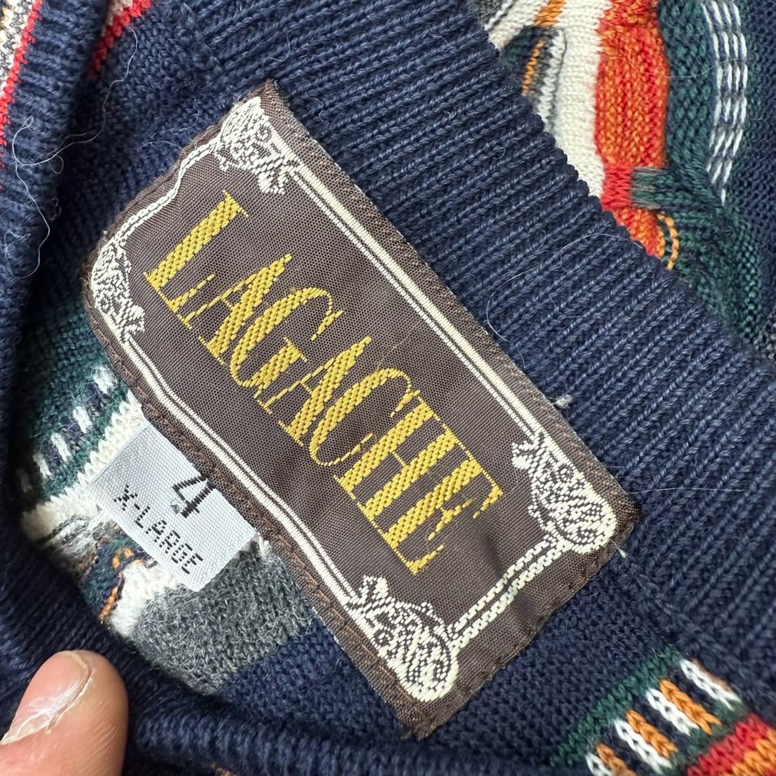 빈티지 케이블 니트 r1976 상품이미지6