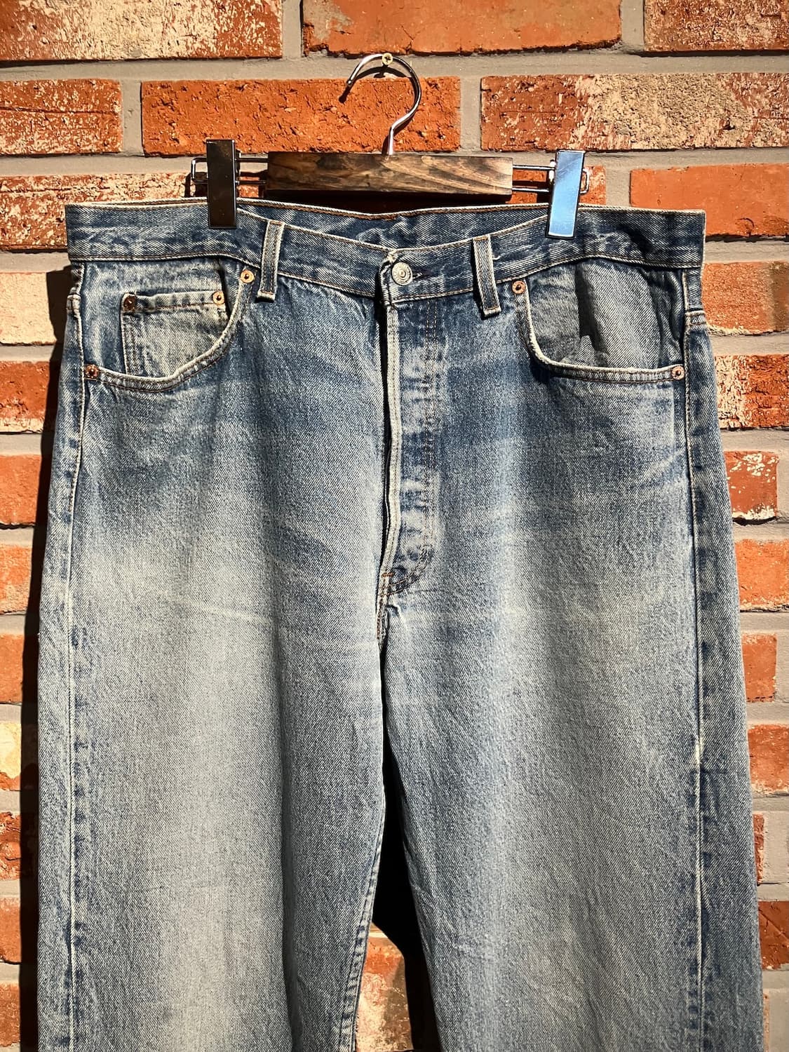 90s USA 빈티지 리바이스 501 데님 팬츠 상품이미지3