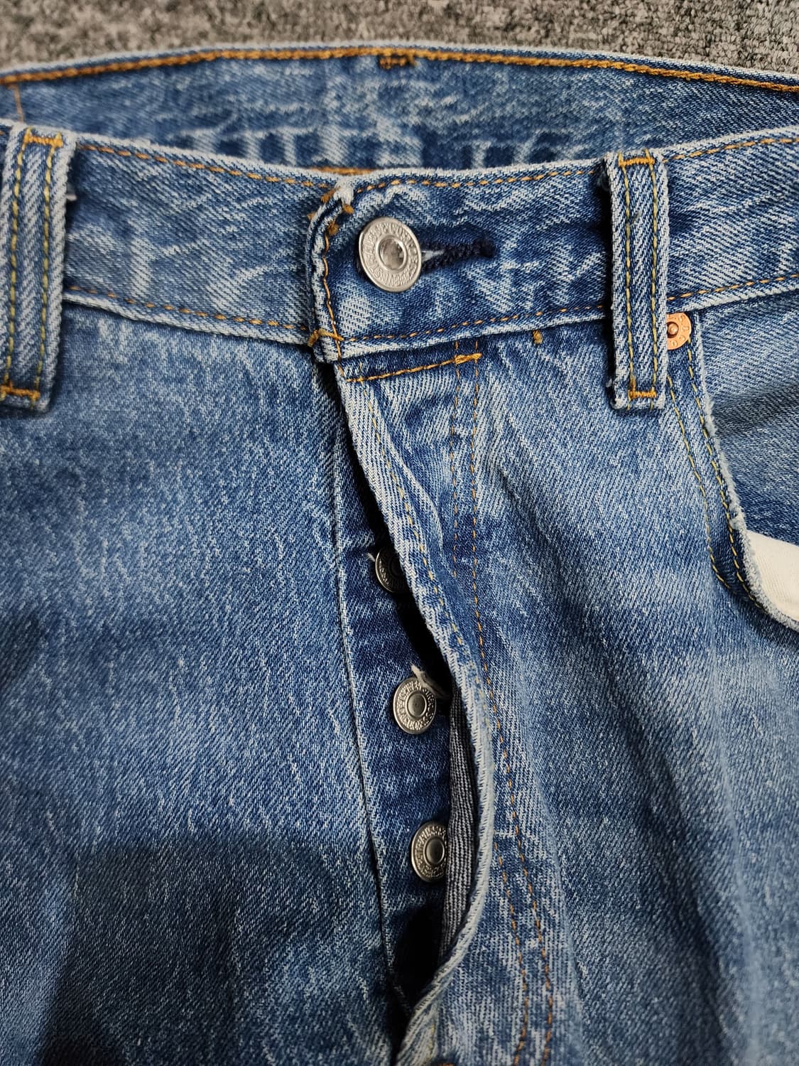 리바이스 501'93 스트레이트 데님 팬츠 청바지 33x30 상품이미지5