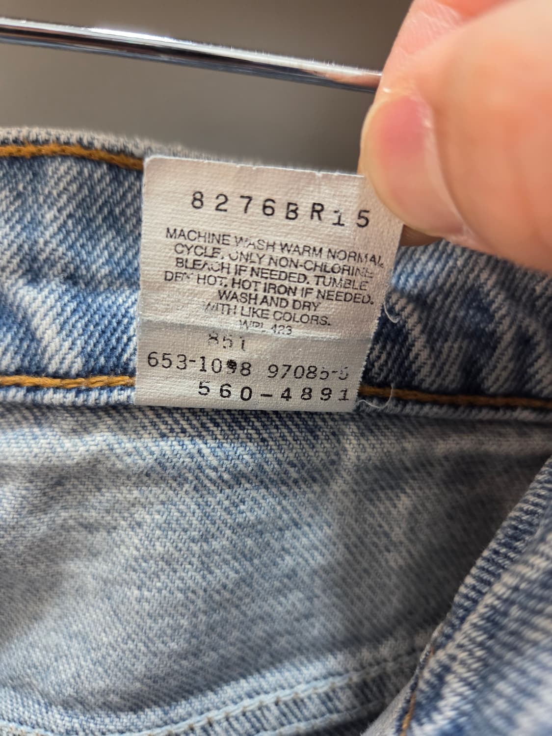 90s 리바이스 560 36/32 상품이미지7