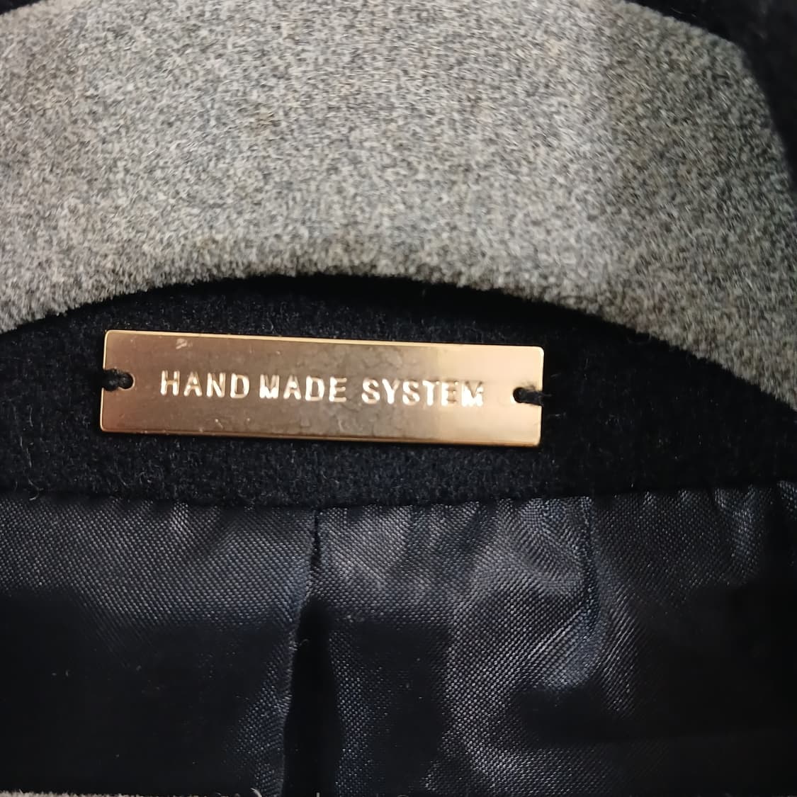 시스템 캐시미어 코트 상품이미지4