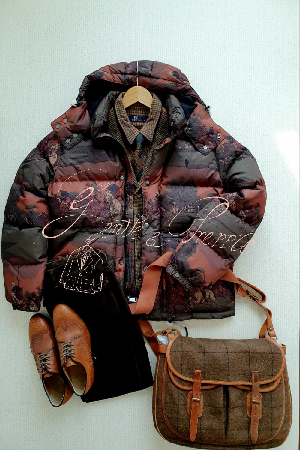 폴로 랄프로렌 그래픽 패딩 자켓 상품이미지2