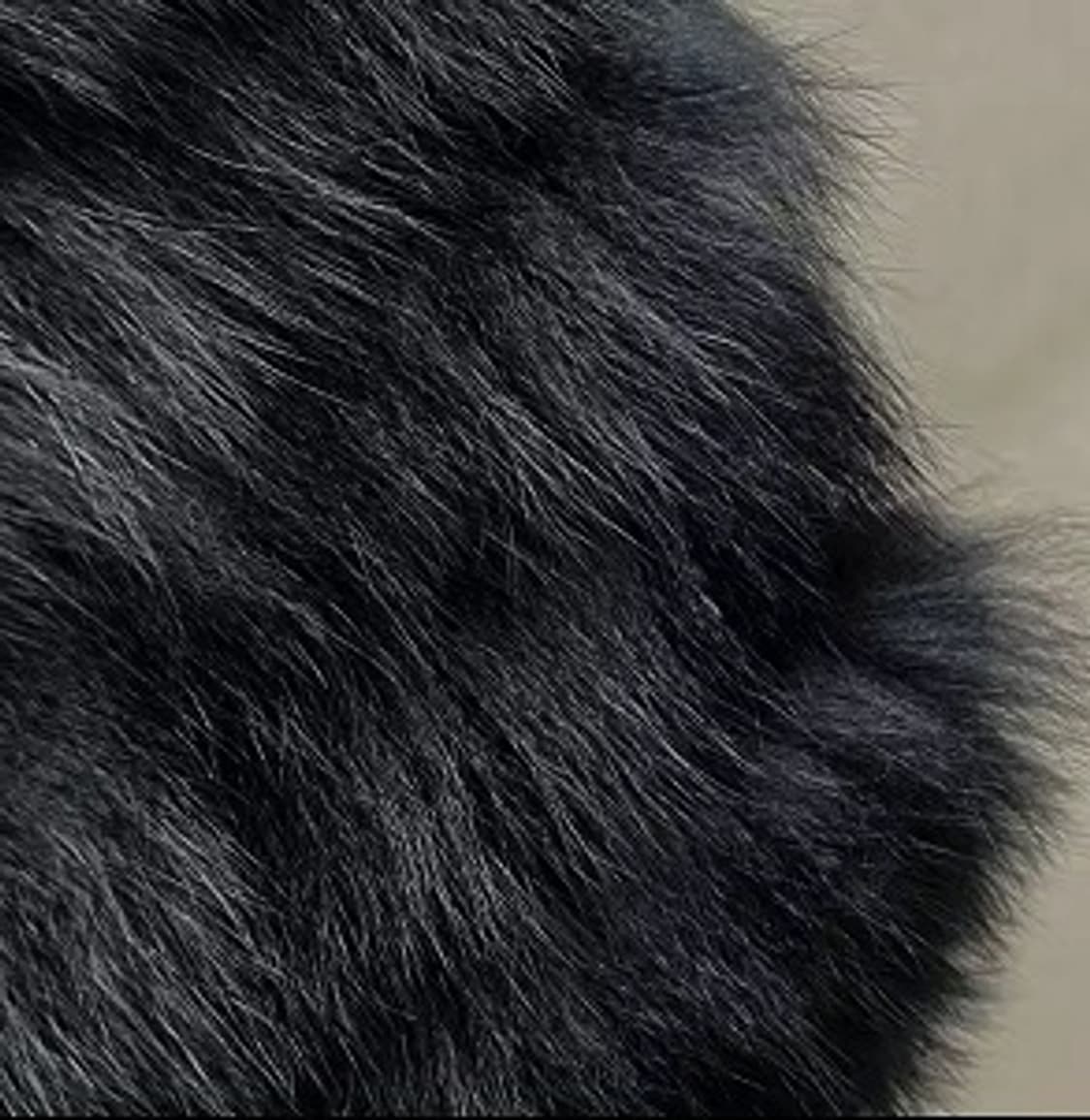 폭스퍼 트리밍 롱 가디건 코트 (새상품) 상품이미지5