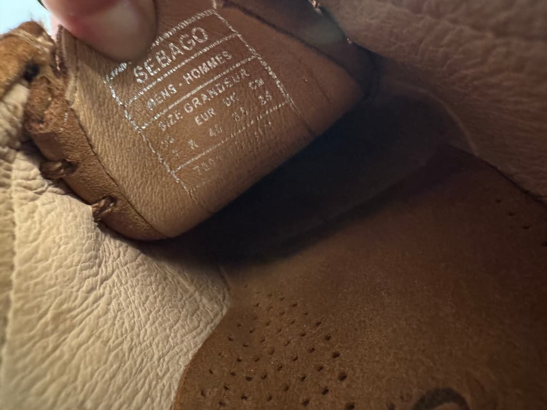세바고 스웨이드 모카신 260mm 사이즈미스로 1번착용 상품이미지7