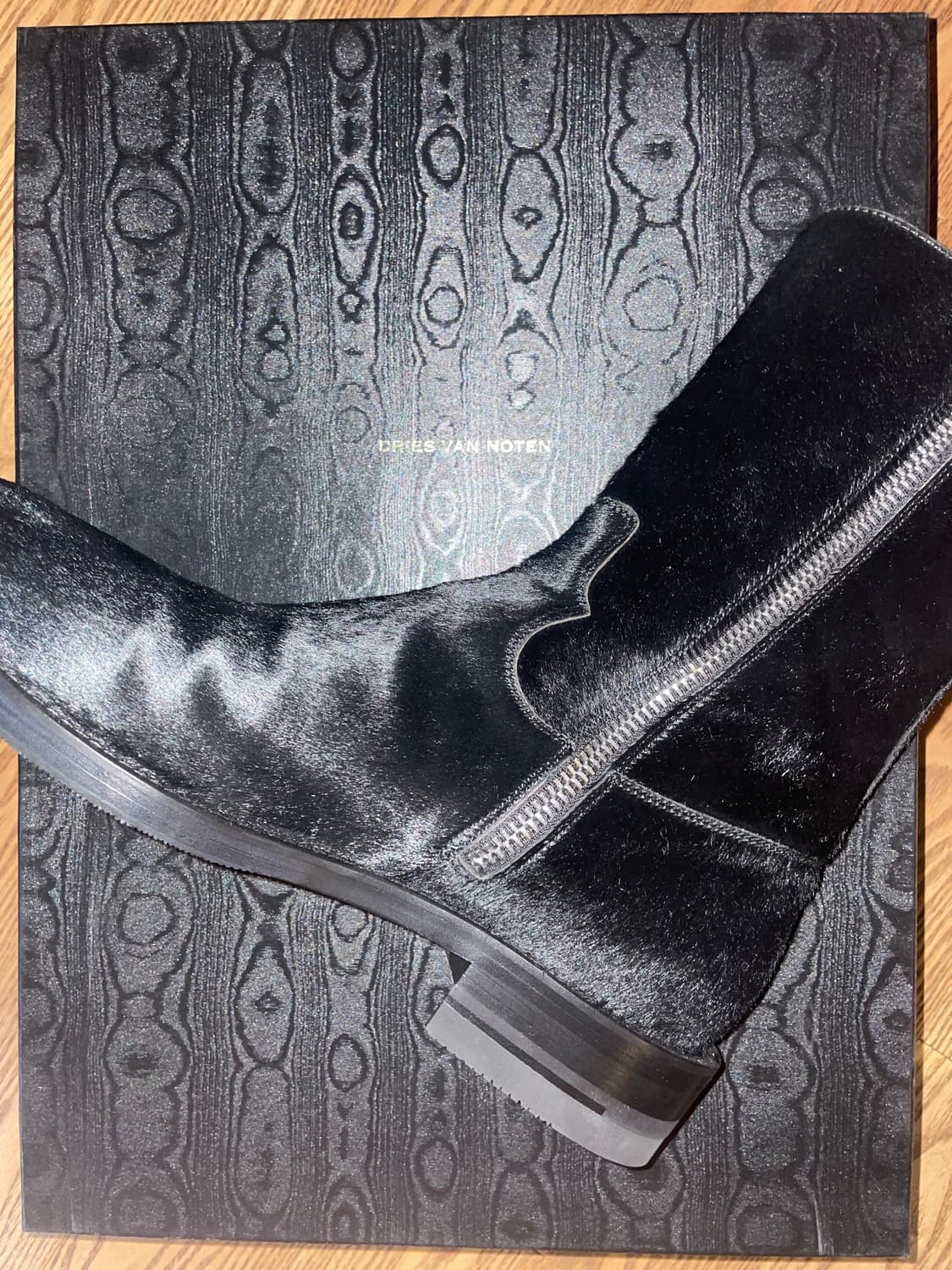 드리스 반 노튼 카프헤어 부츠 상품이미지1