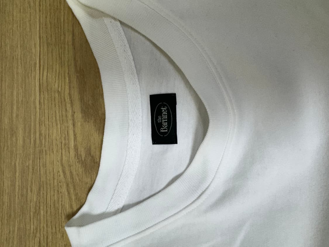 더바넷 반팔 티셔츠 화이트 상품이미지6