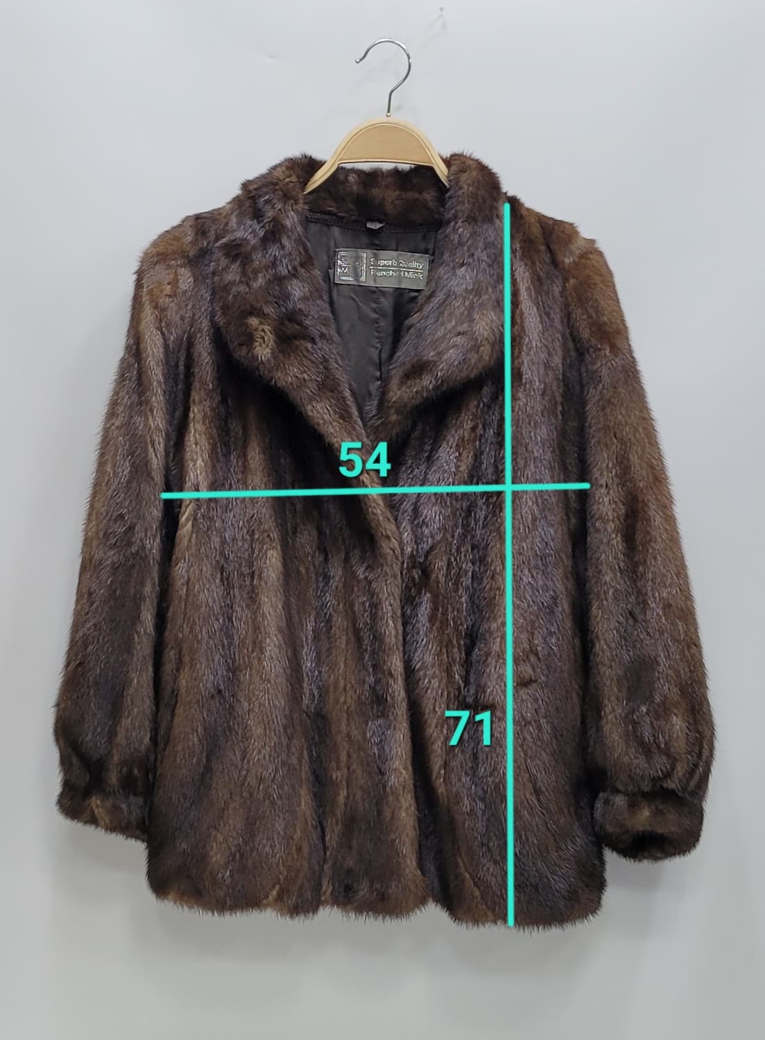 Diana 사가 밍크 하프 코트 / 여 FREE
 상품이미지10