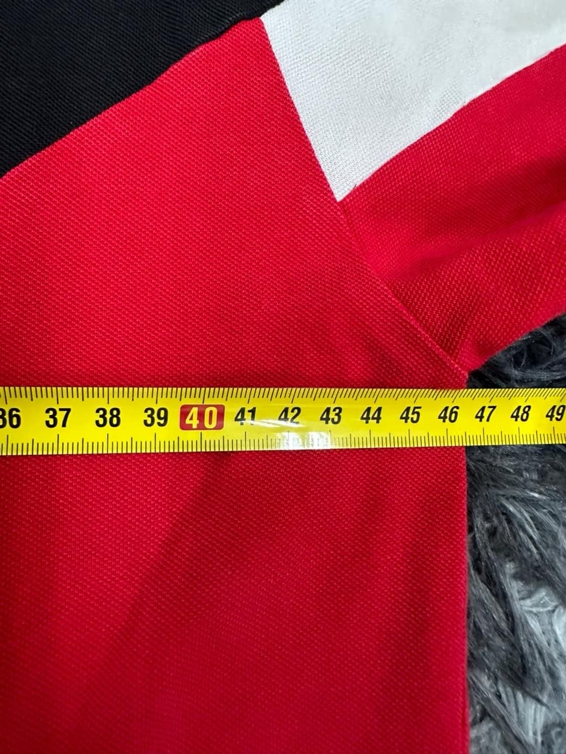 퓨마 AC밀란 검빨pk 반팔 카라티(M) 상품이미지5
