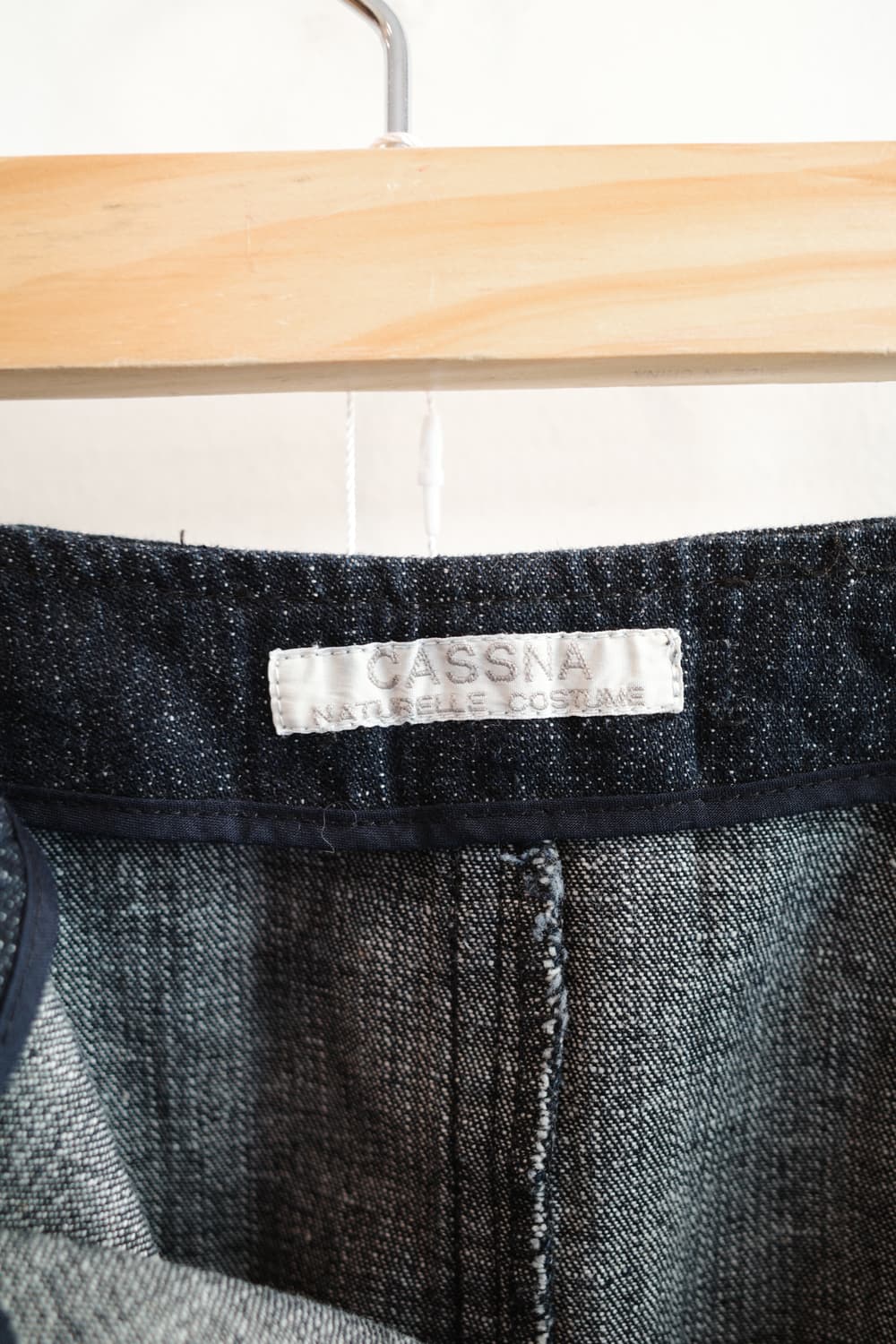 Japan brand 레이스 데님 롱 스커트 (24인치) 상품이미지4