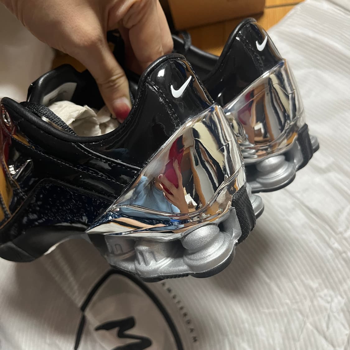 나이키 토탈 90 마하암스테르담 샥스 245 새상품 상품이미지4