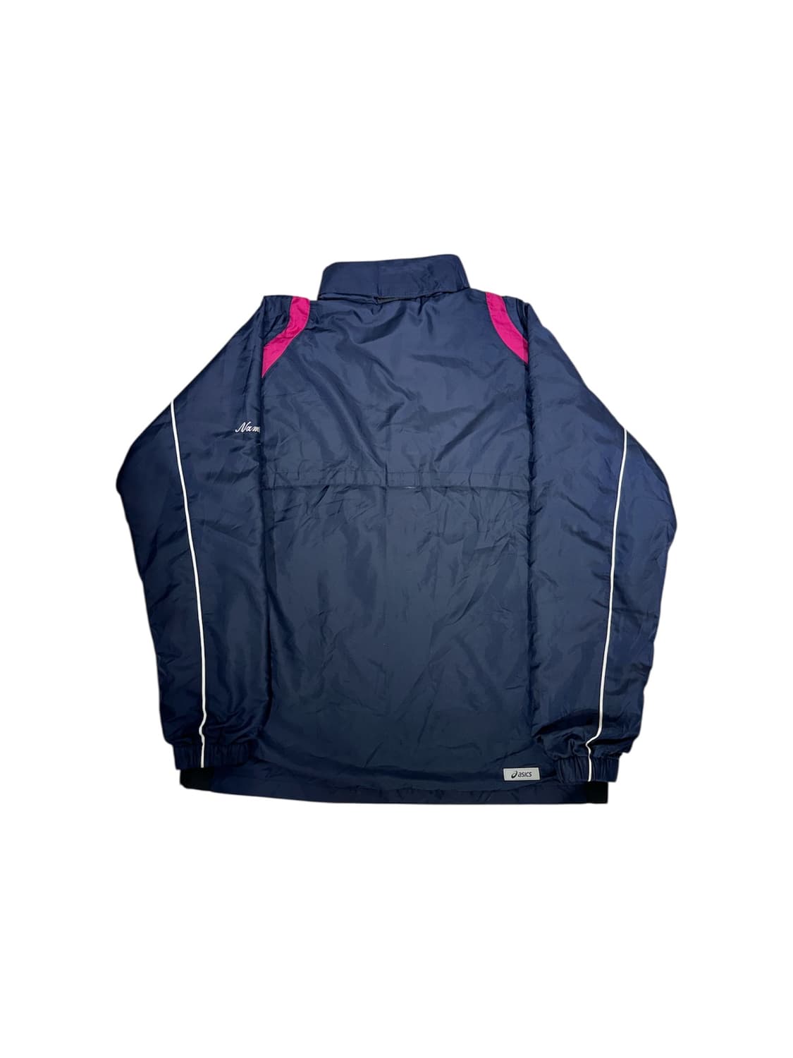 아식스 네이비 핑크 트랙탑 져지 M 상품이미지6