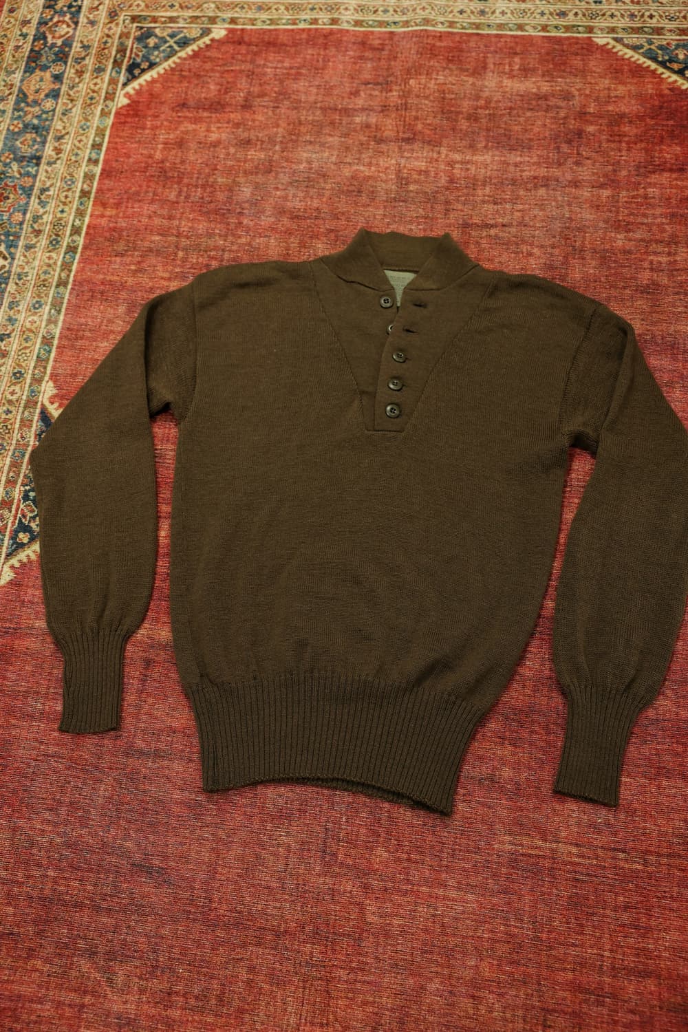 90s 오리지널 밀리터리 5버튼 울니트 판매 상품이미지2