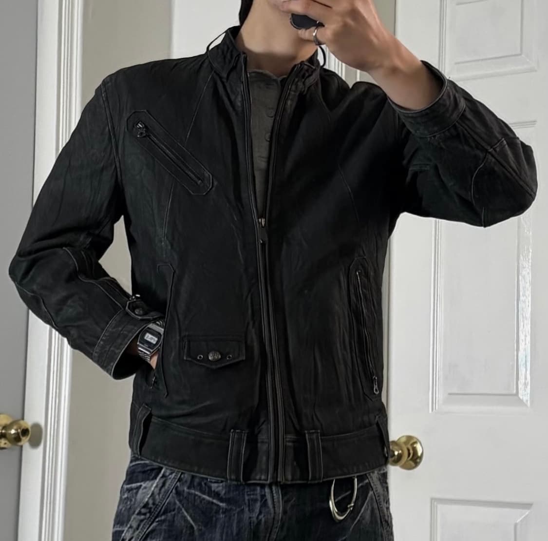 리바이스 고트스킨 바이크 자켓 상품이미지1